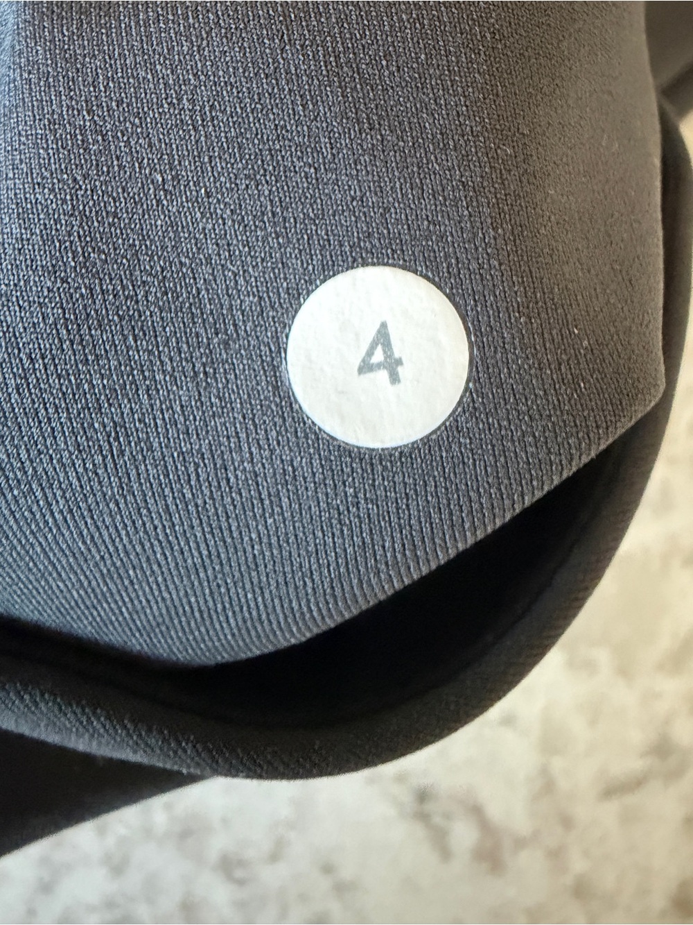 Lululemon Dropt Mid Rise Drawstring Pant Deep Coal Size 4 - Picture 6 of 15